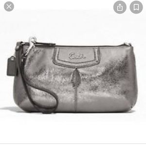 Coach Ashley Leather Large Wristlet